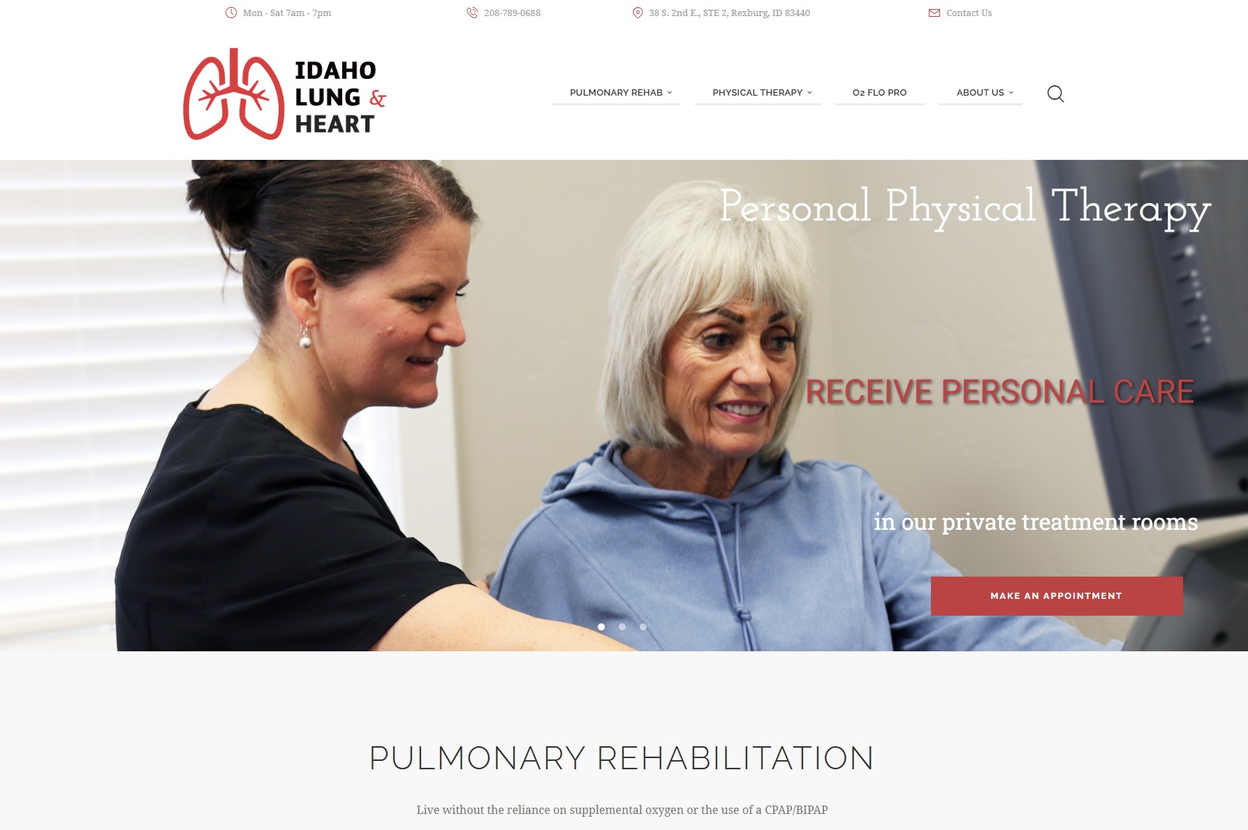 Idaho Lung and Heart PT home page